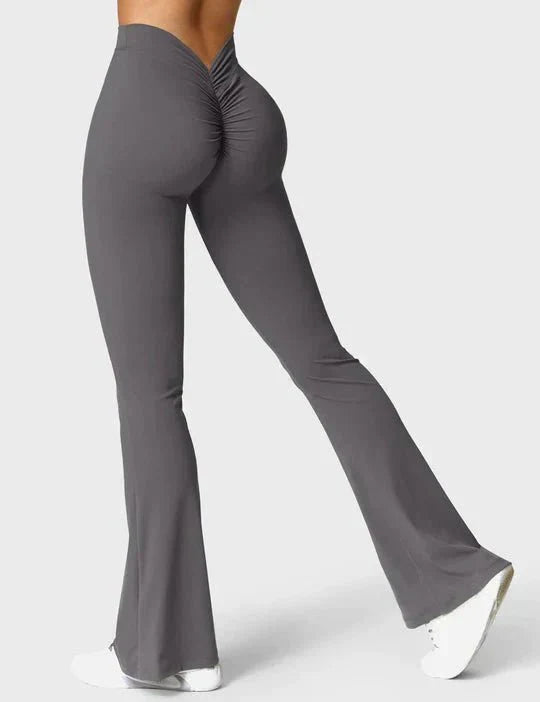 NYHET V-back Flare Leggings