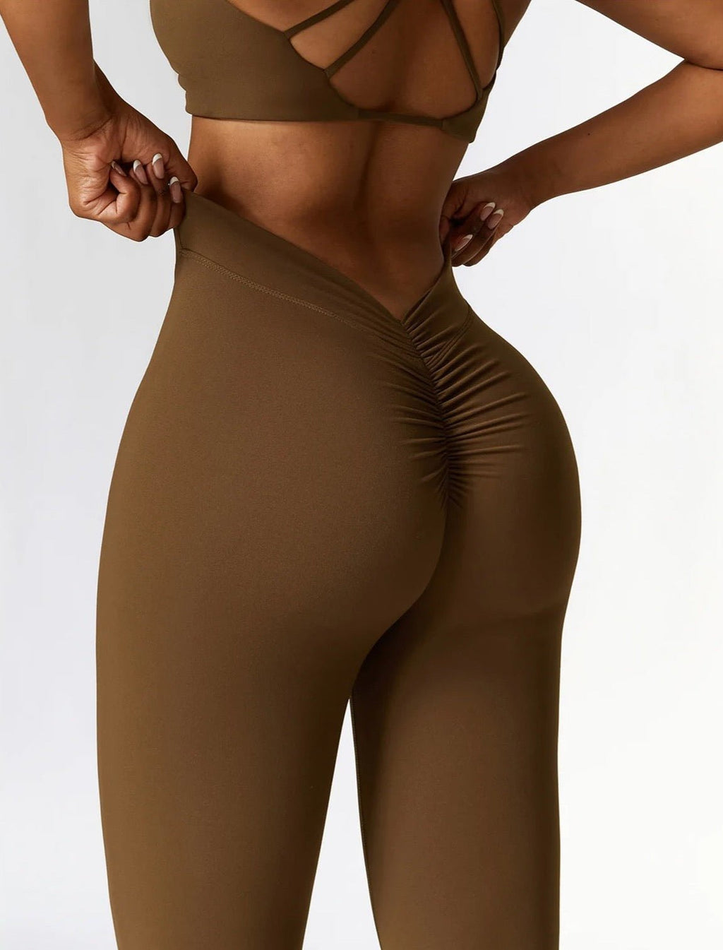 NYHET V-back Flare Leggings