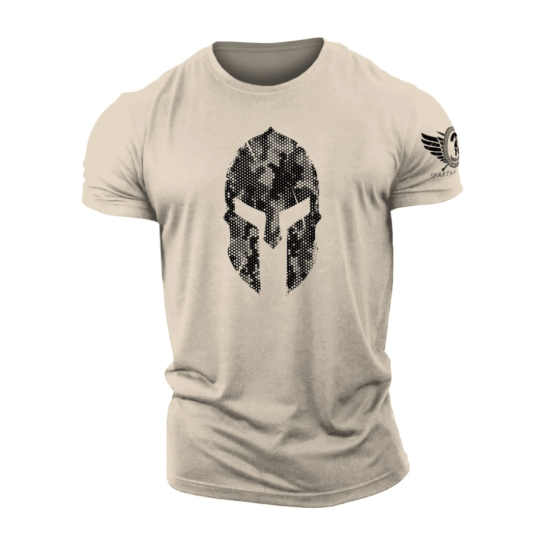 Spartan Helmet Camo T-Shirt