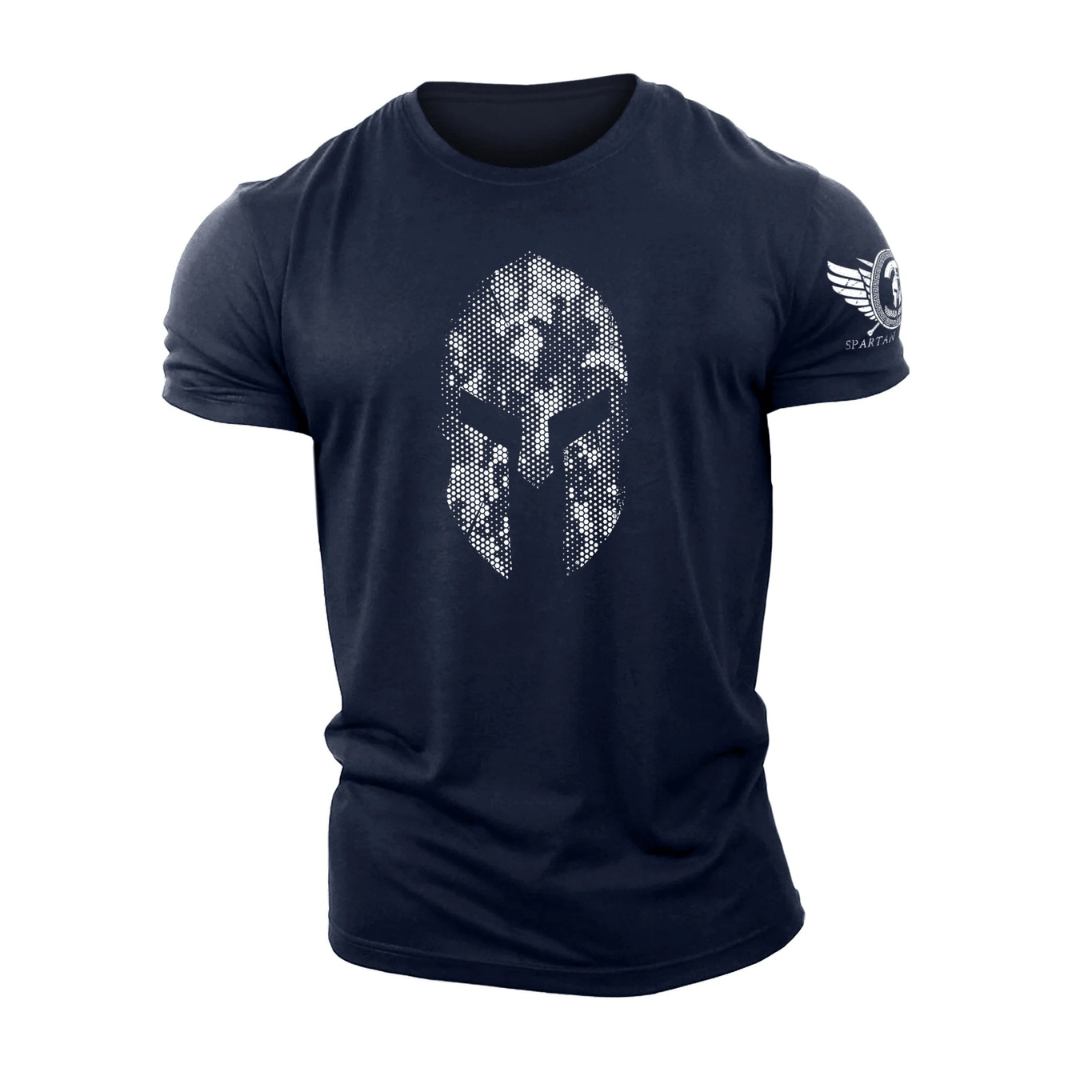 Spartan Helmet Camo T-Shirt