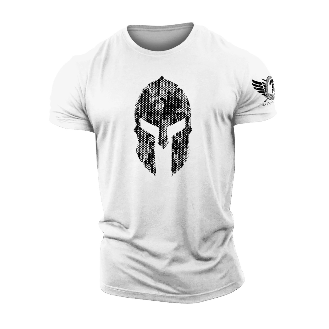 Spartan Helmet Camo T-Shirt