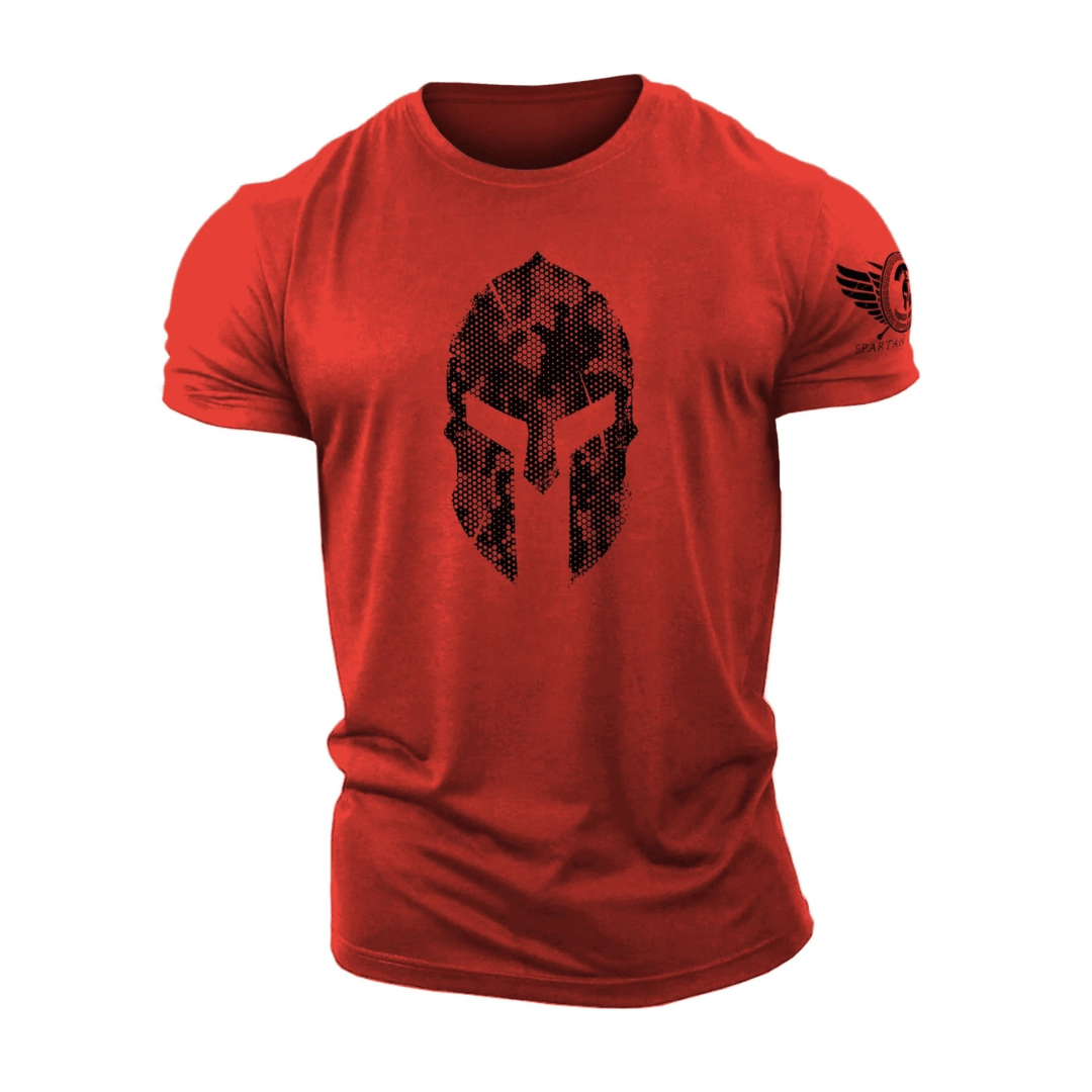Spartan Helmet Camo T-Shirt