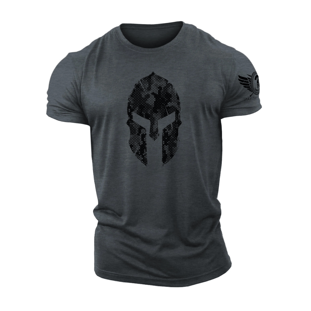 Spartan Helmet Camo T-Shirt