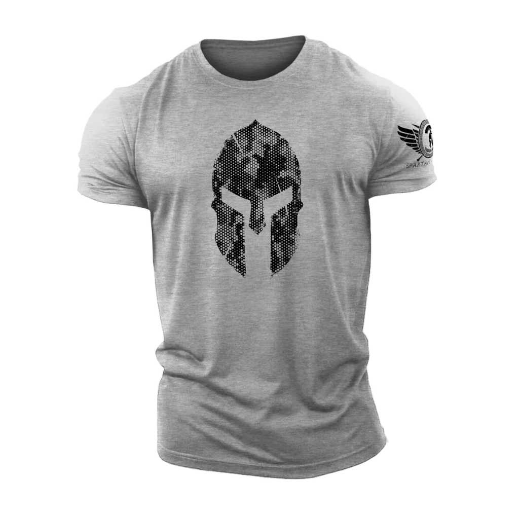 Spartan Helmet Camo T-Shirt