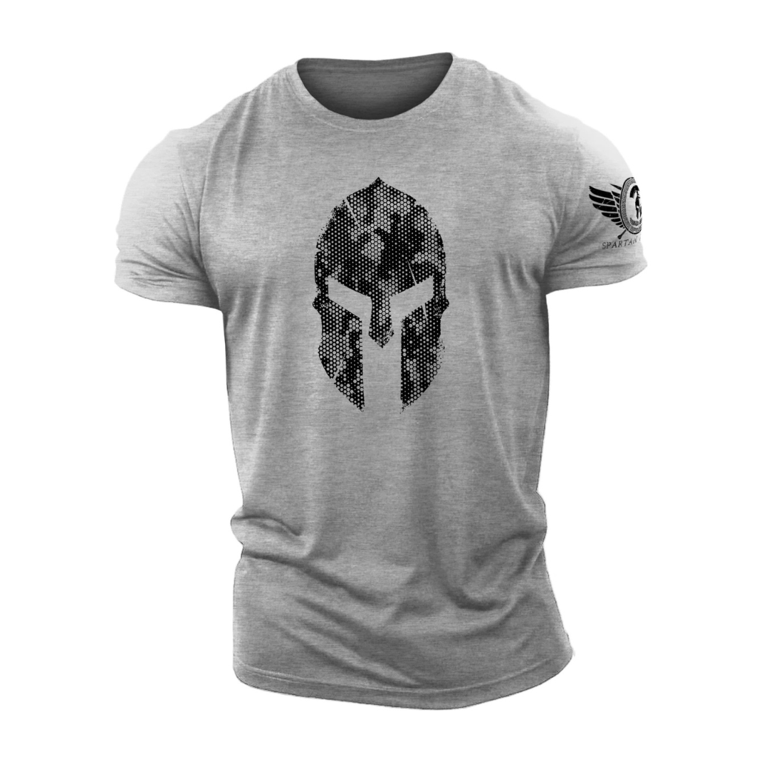 Spartan Helmet Camo T-Shirt