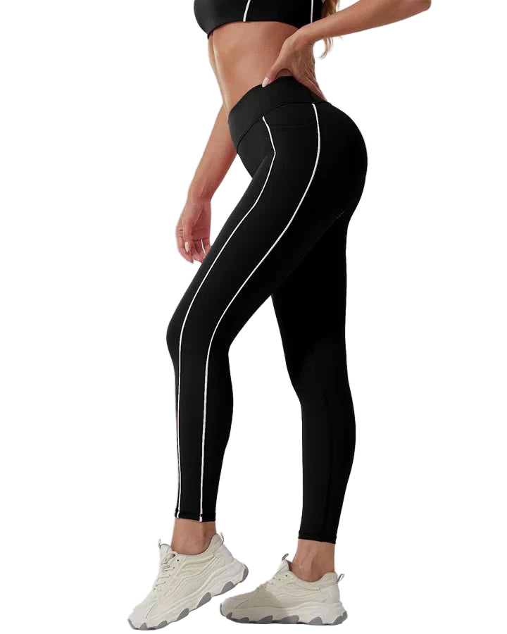Stripe Seamless Leggings